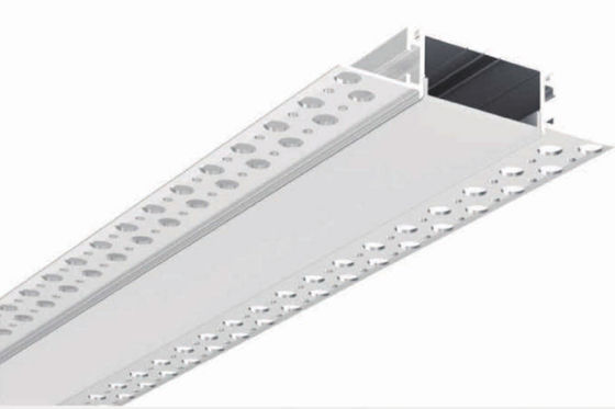 48x19 mm gips ingespannen aluminium LED profiel voor architectonisch verlichting