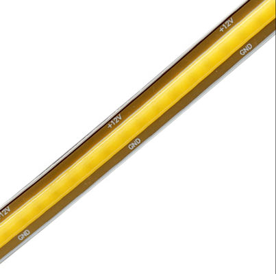 Gratis gesneden 8mm Cob Strip Light 12V 24V 528 Chips 10W Flexible Led Strip Lights