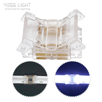 Behoorlijke verbinding 4 pin LED-bandconnectoren voor 10 mm COB LED-band