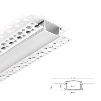 29*14 mm lichtgevoerde aluminiumprofiel voor plafondplaten